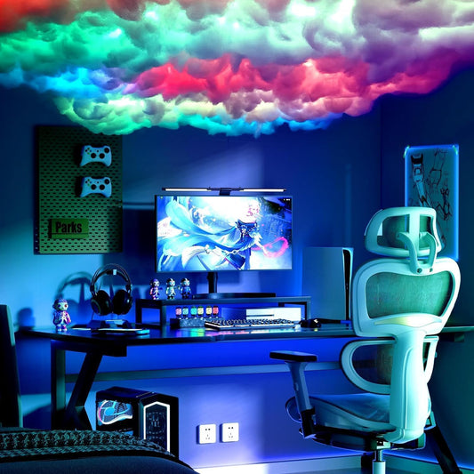 DIY USB-Powered Thundercloud LED Light Decor